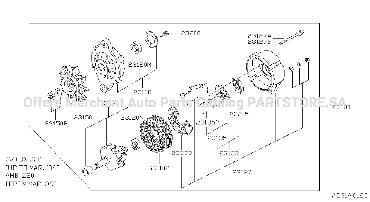 Alternator Hitachi