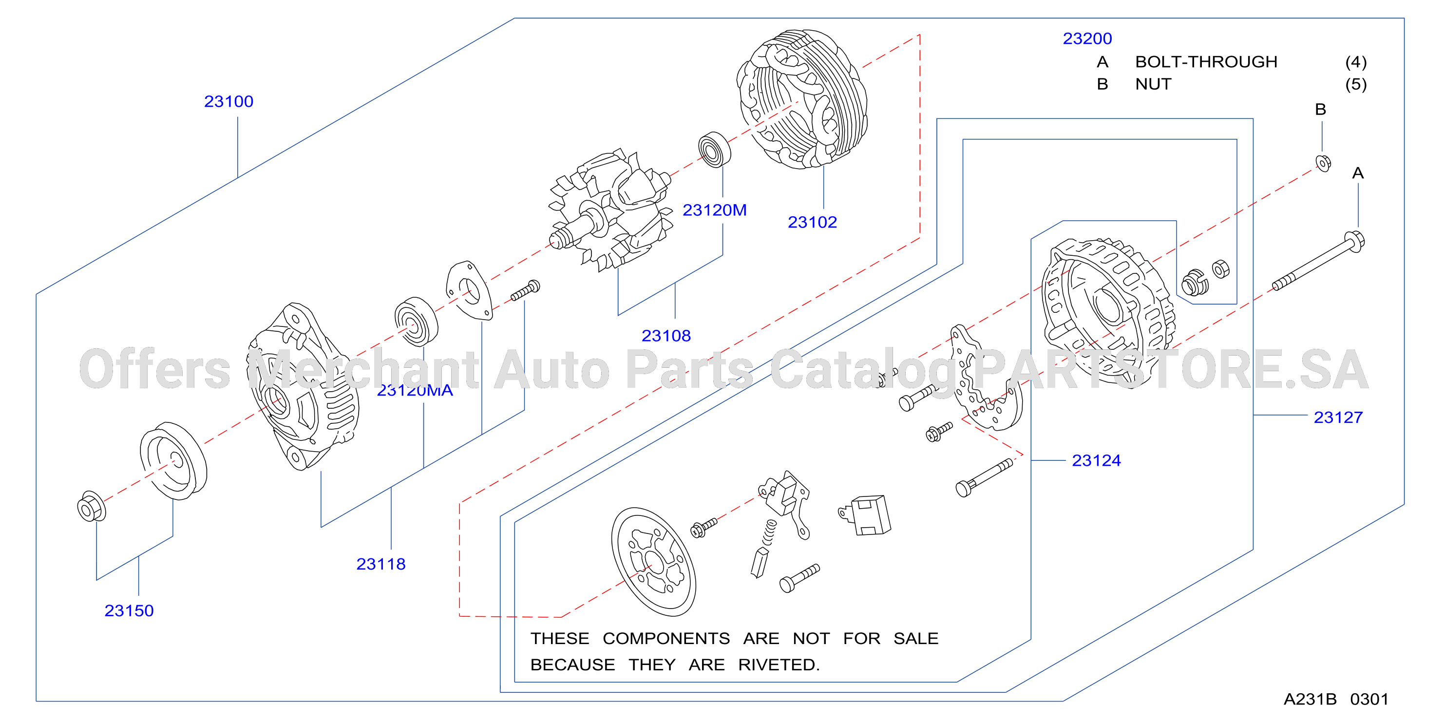 Alternator Hitachi