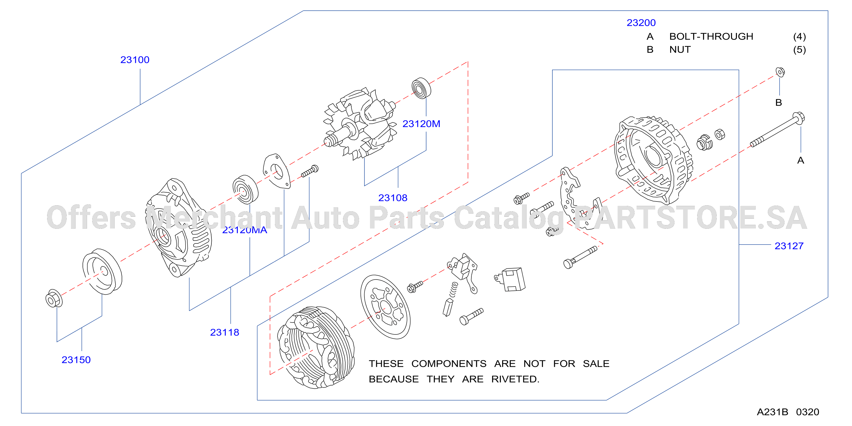Alternator Hitachi