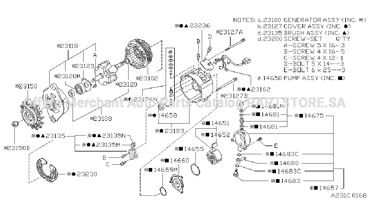 Alternator Hitachi