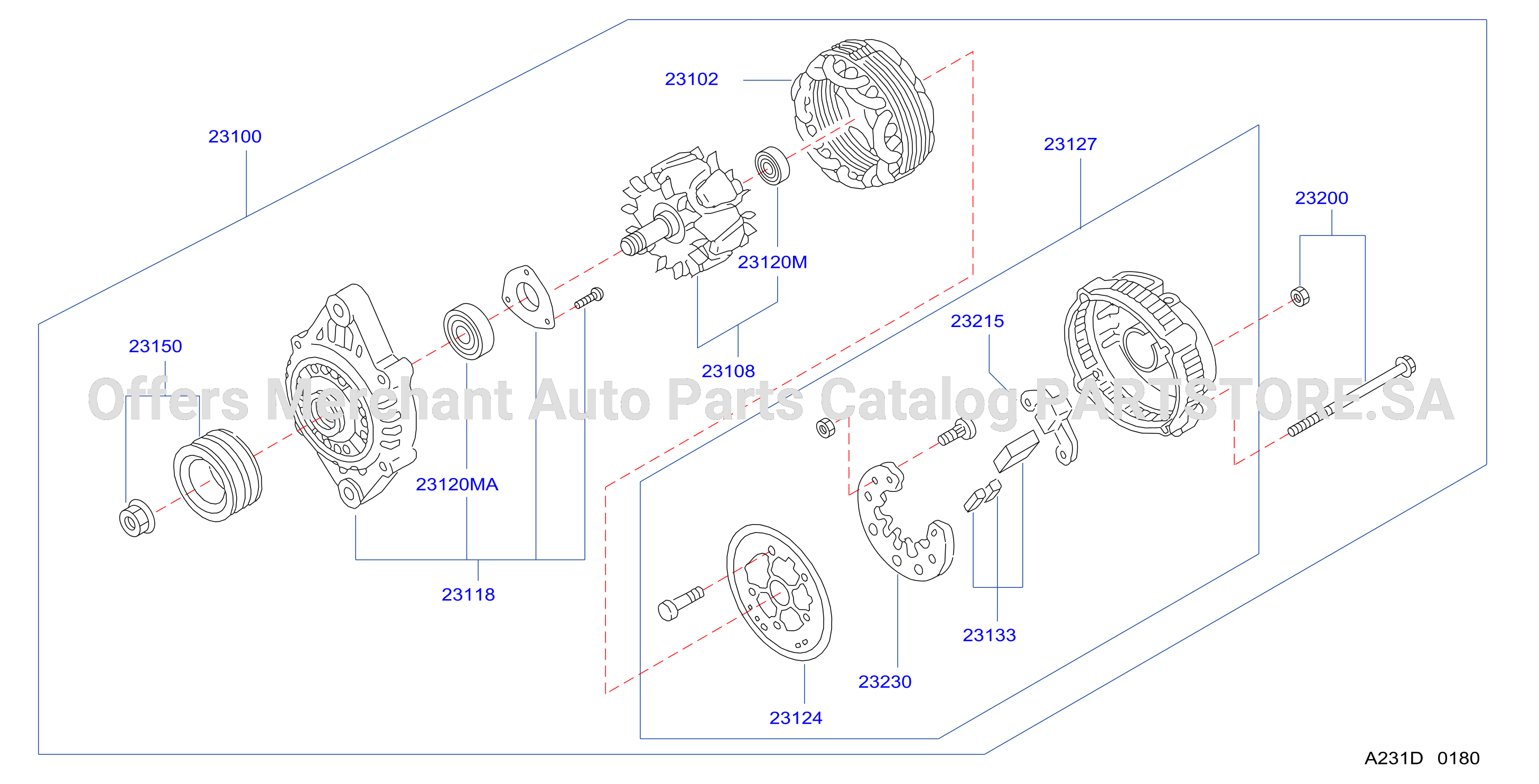 Alternator Hitachi