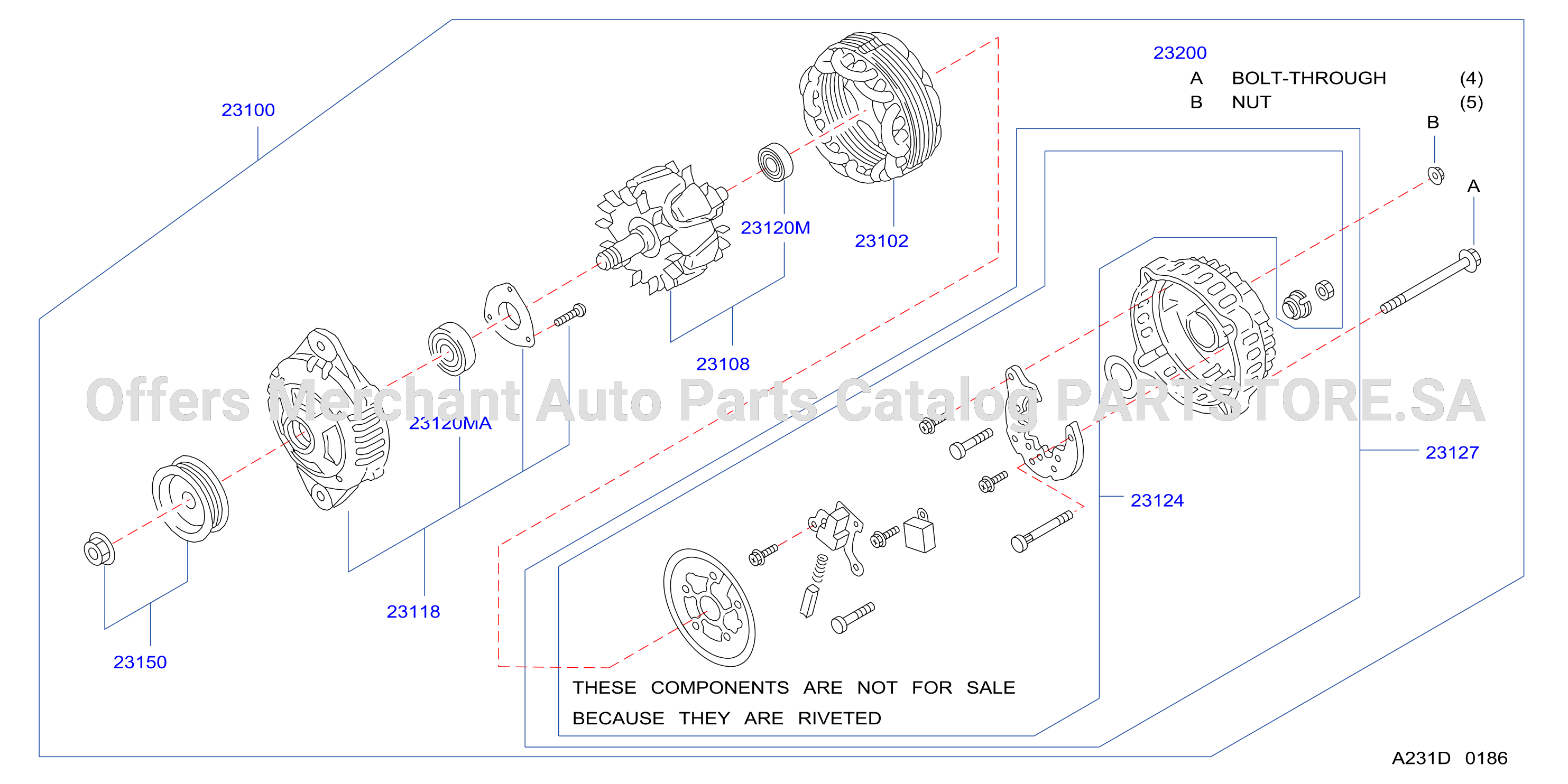 Alternator Hitachi