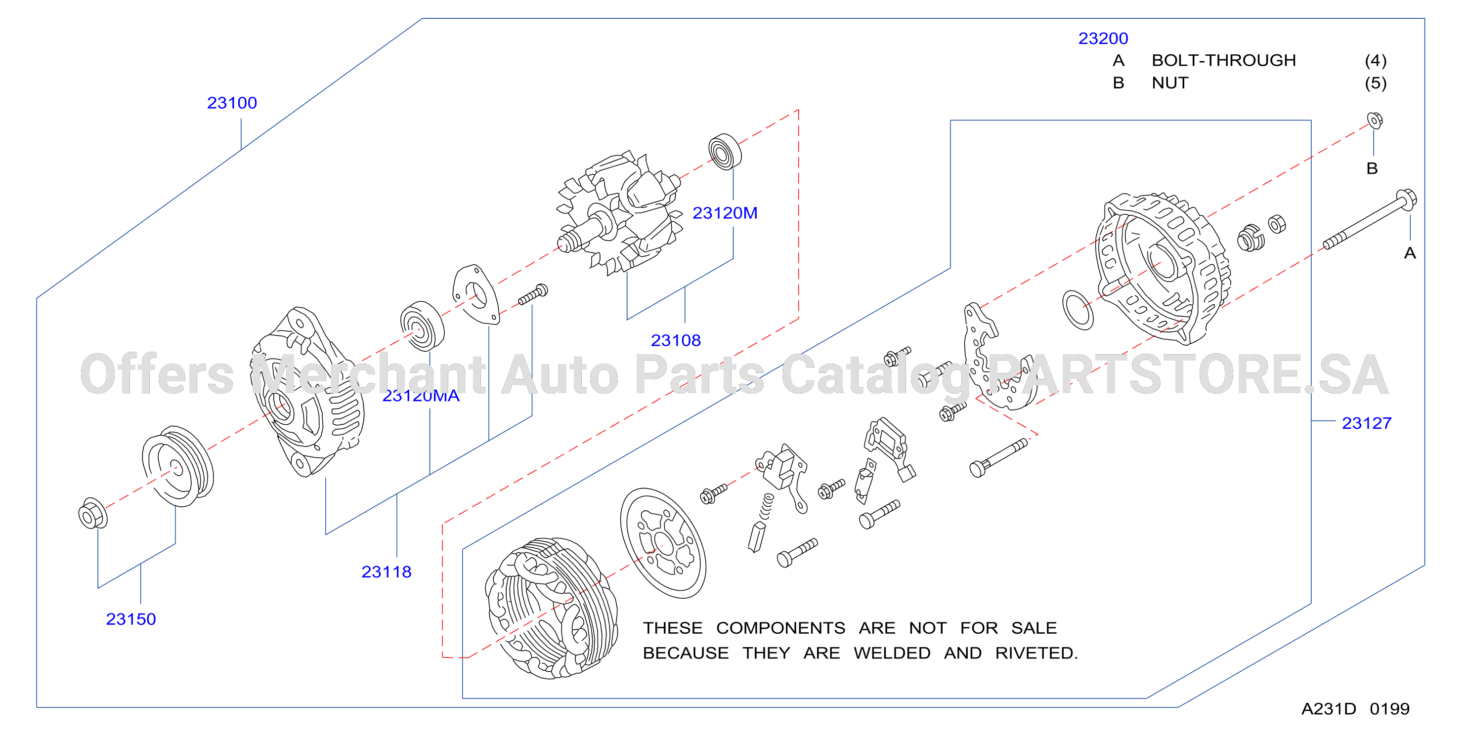 Alternator Hitachi