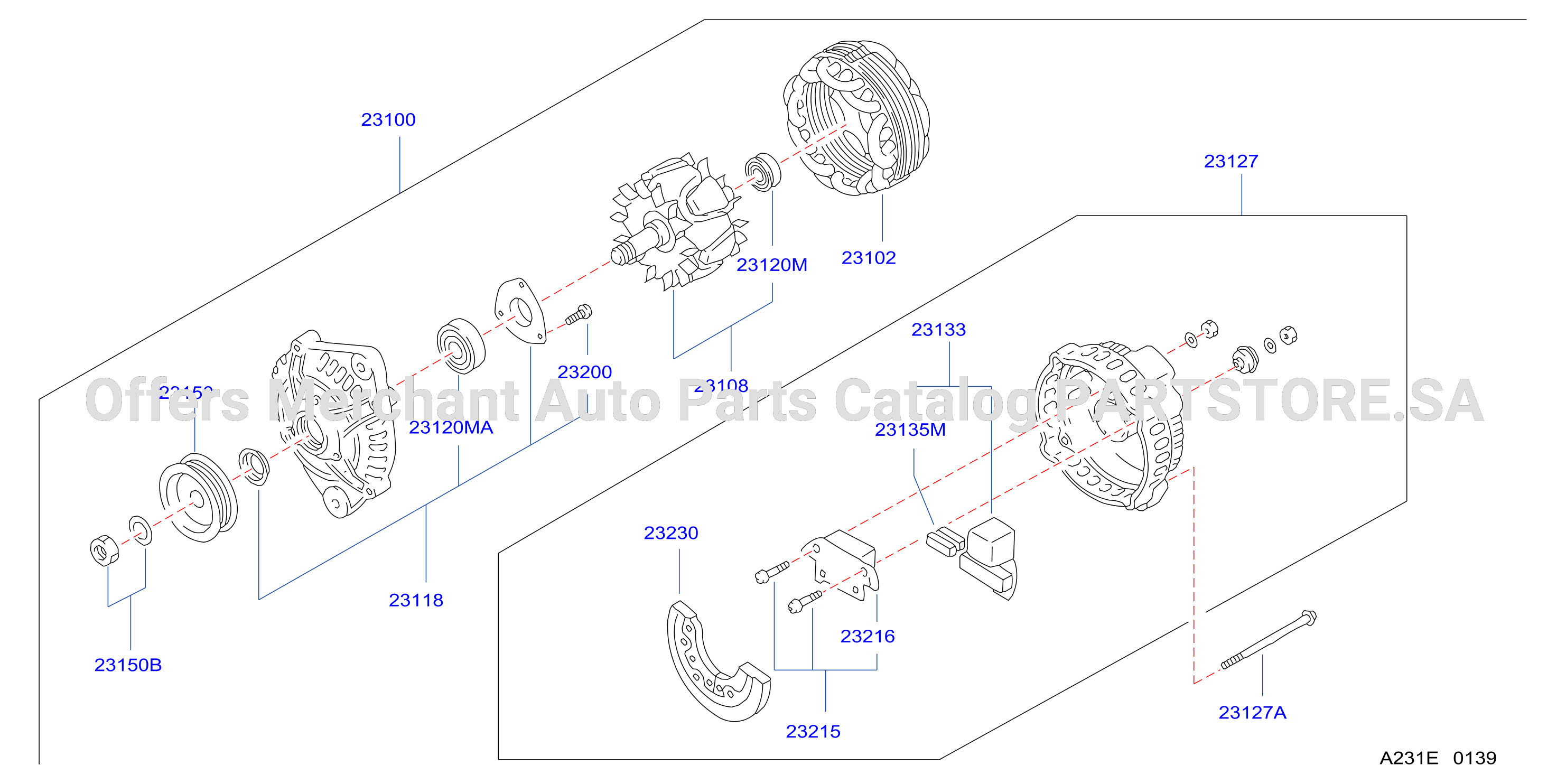 Alternator Hitachi