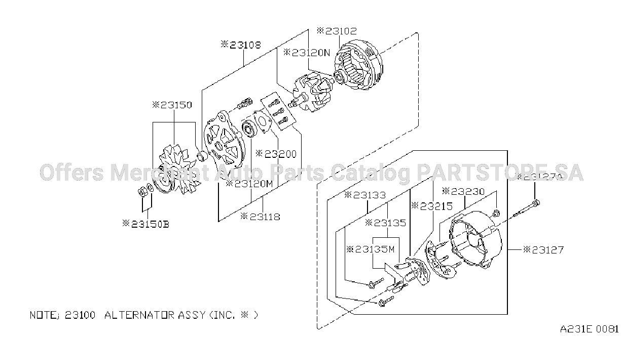 Alternator Hitachi