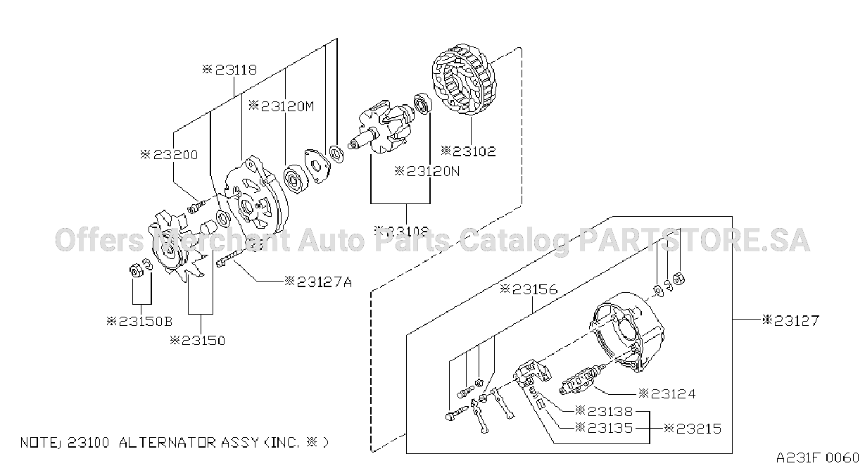 Alternator Mitsubishi
