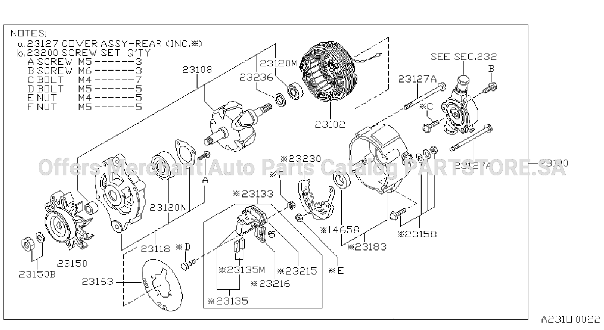 Alternator W / Ic Reg