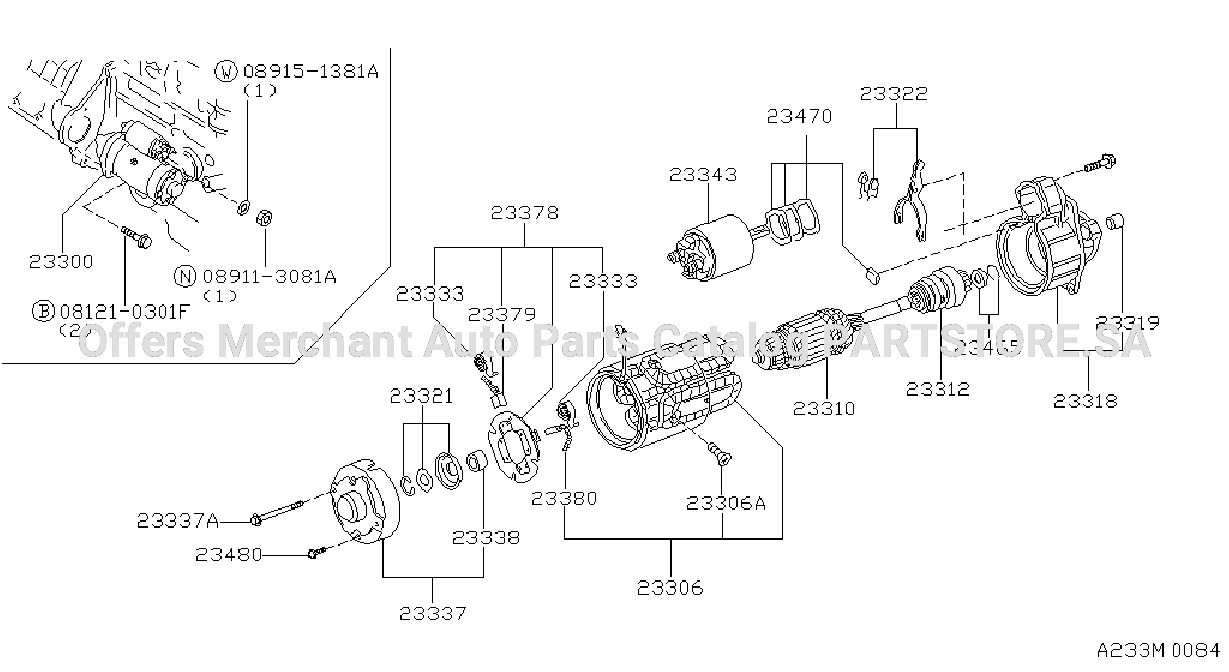 Starter Motor F / Standard