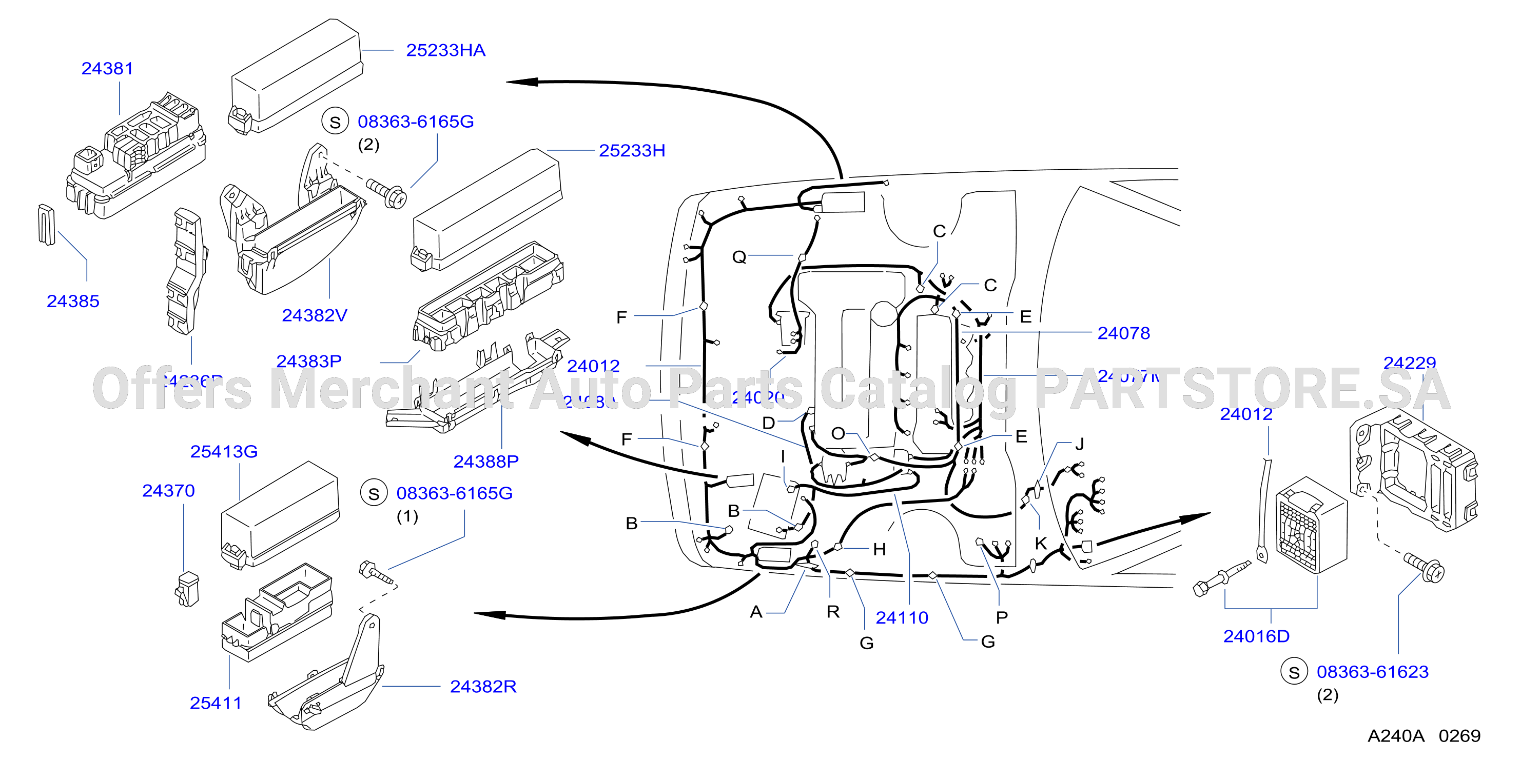 Wiring Engine Room