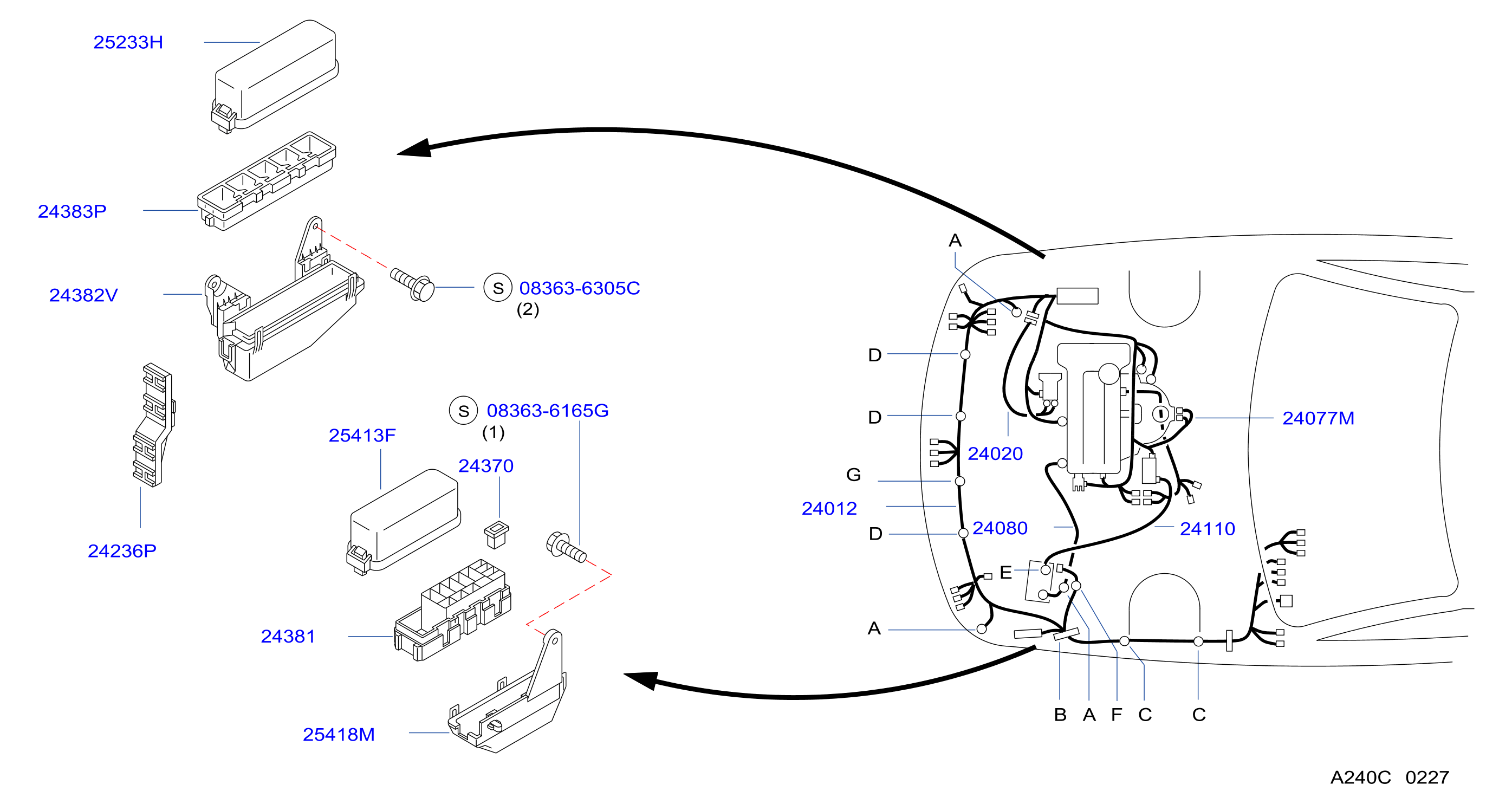 Wiring Engine Room