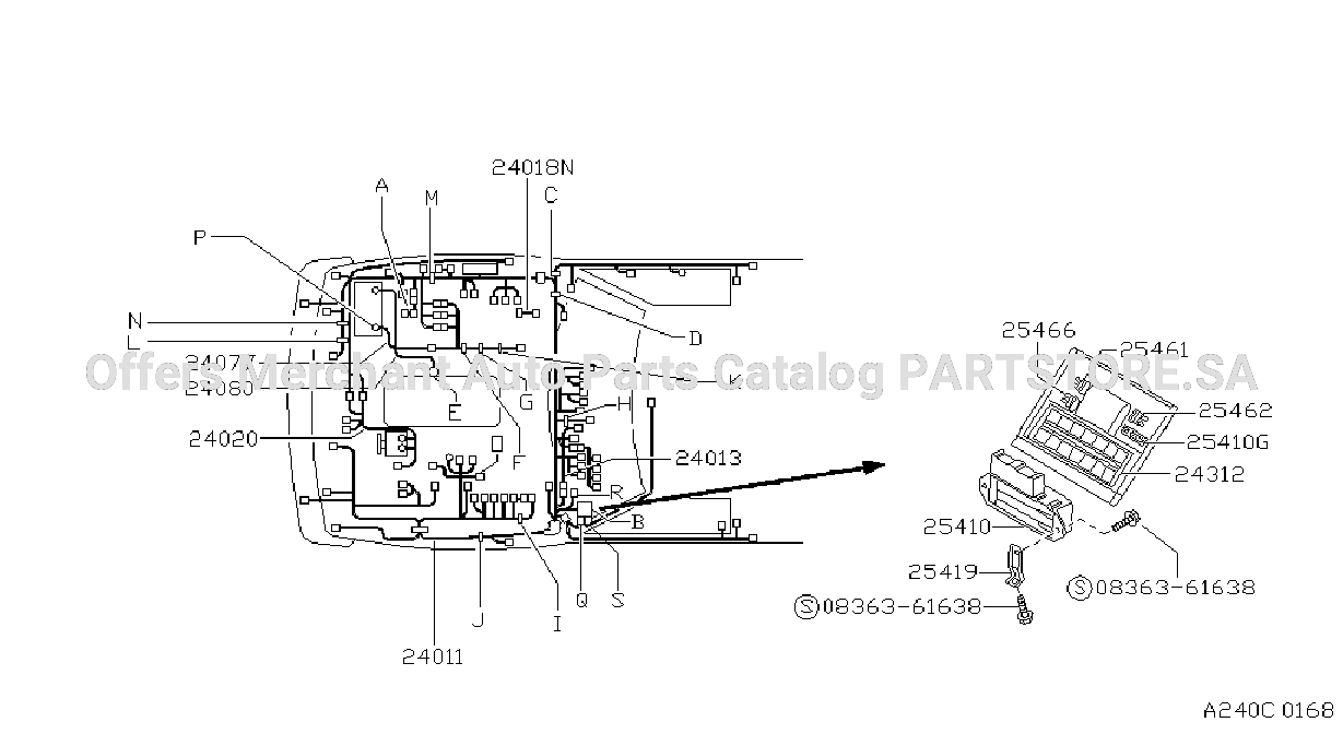 Wiring Engine Room