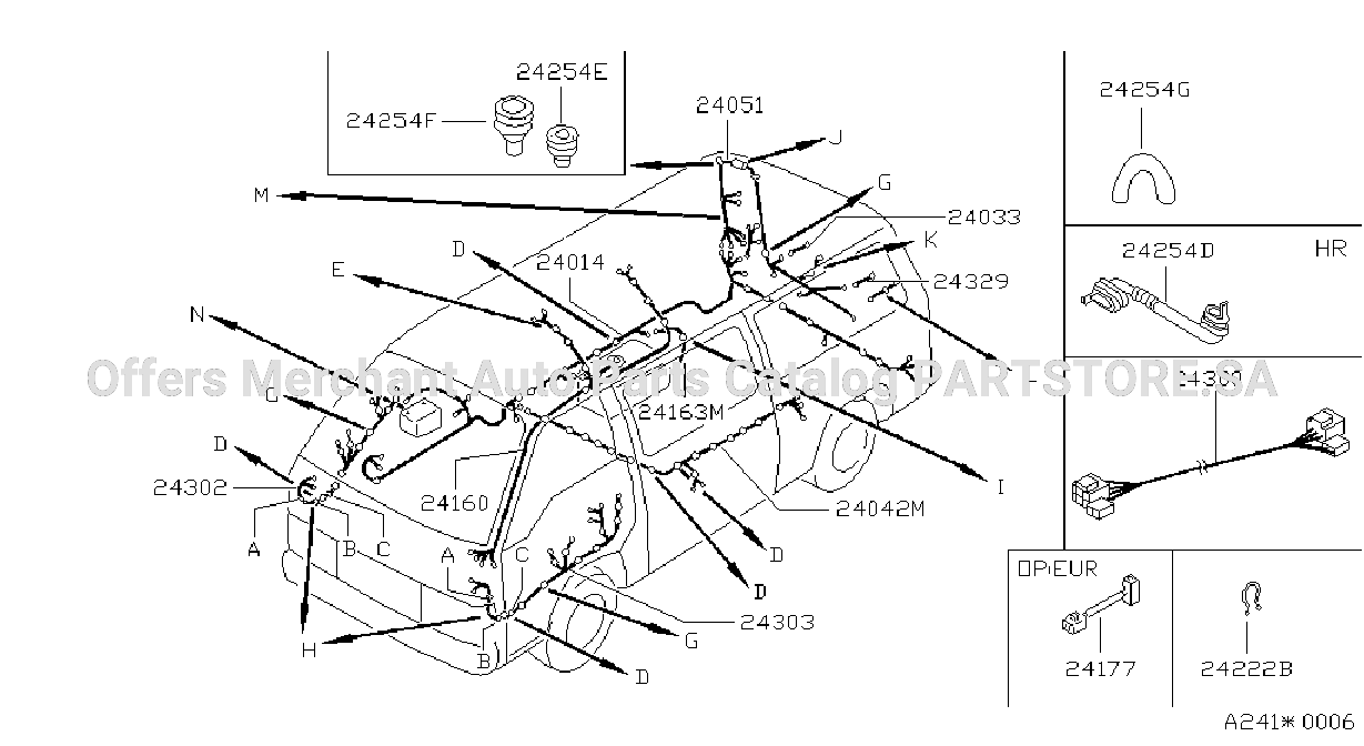 Wiring Harness Fitting Parts