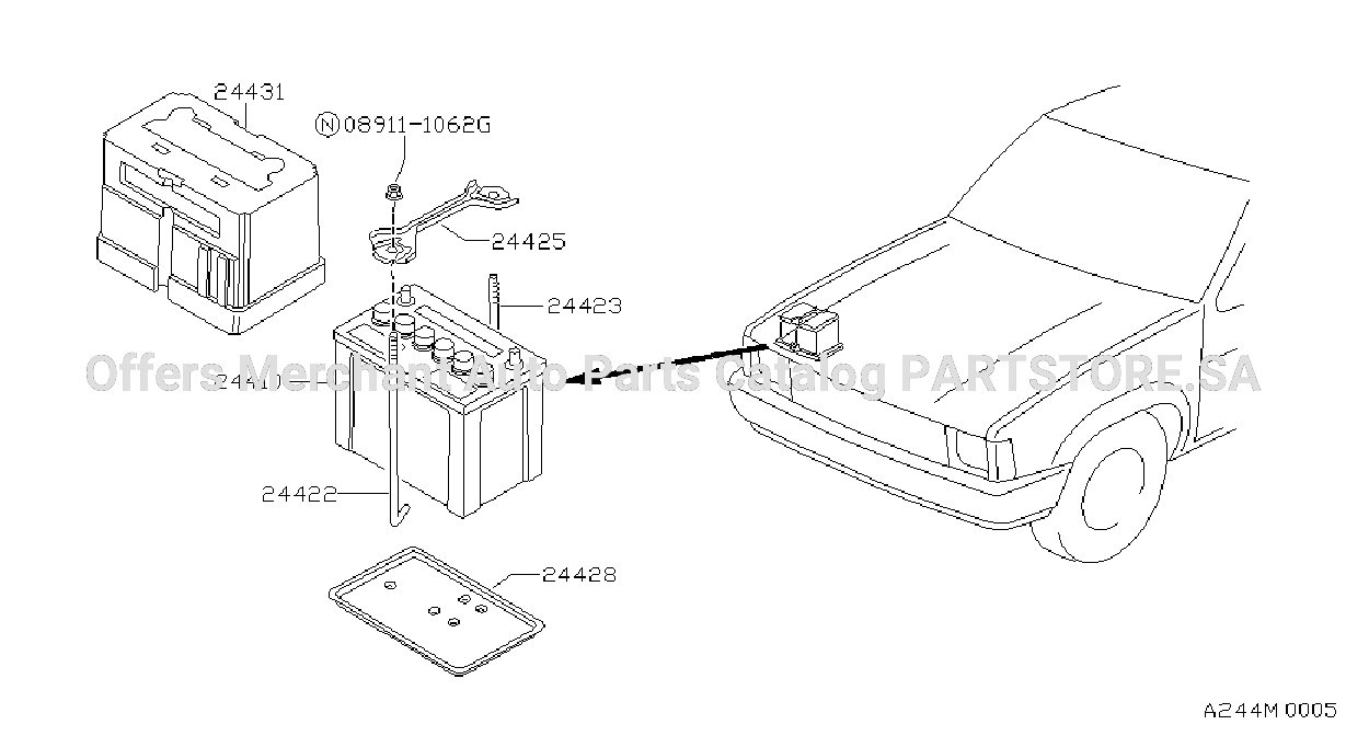 Battery Battery Mounting