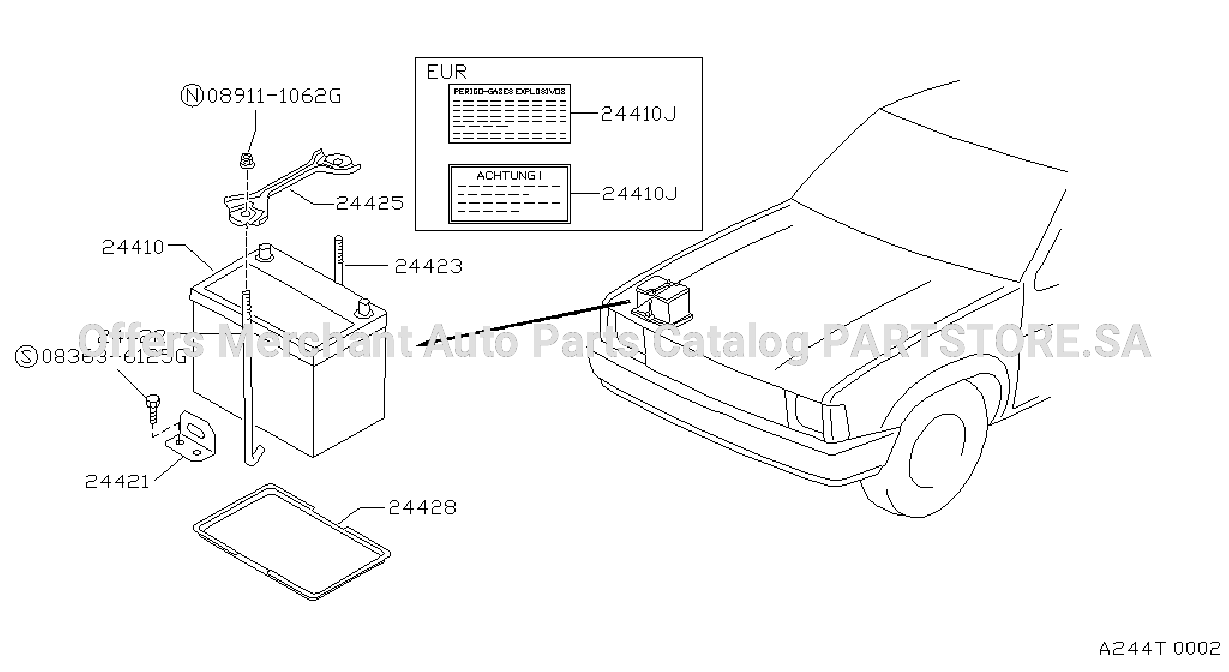 Battery Battery Mounting