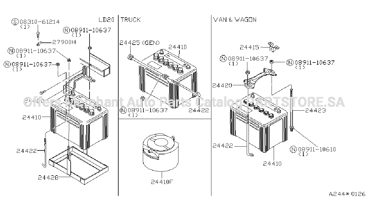 Battery Battery Mounting