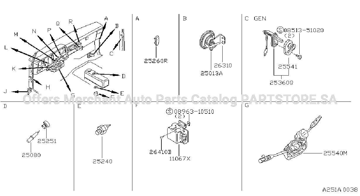 Switch Fitting Parts