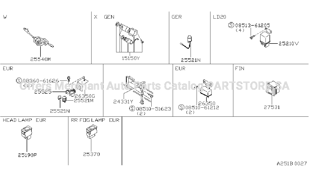 Switch Fitting Parts