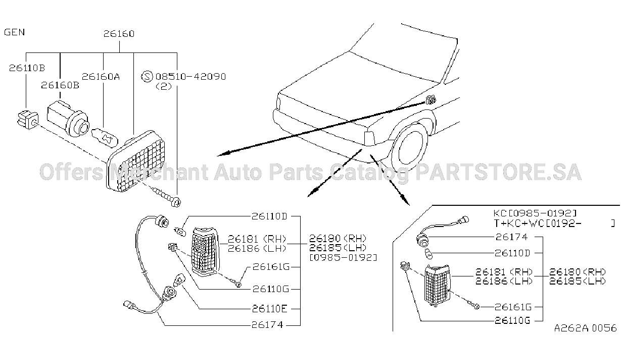 Side Marker Lamp Gen