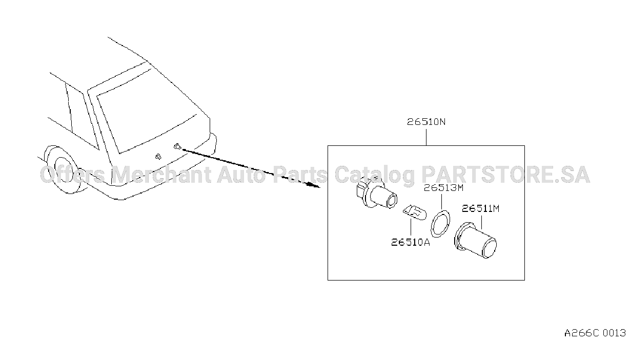 Licence Plate Lamp
