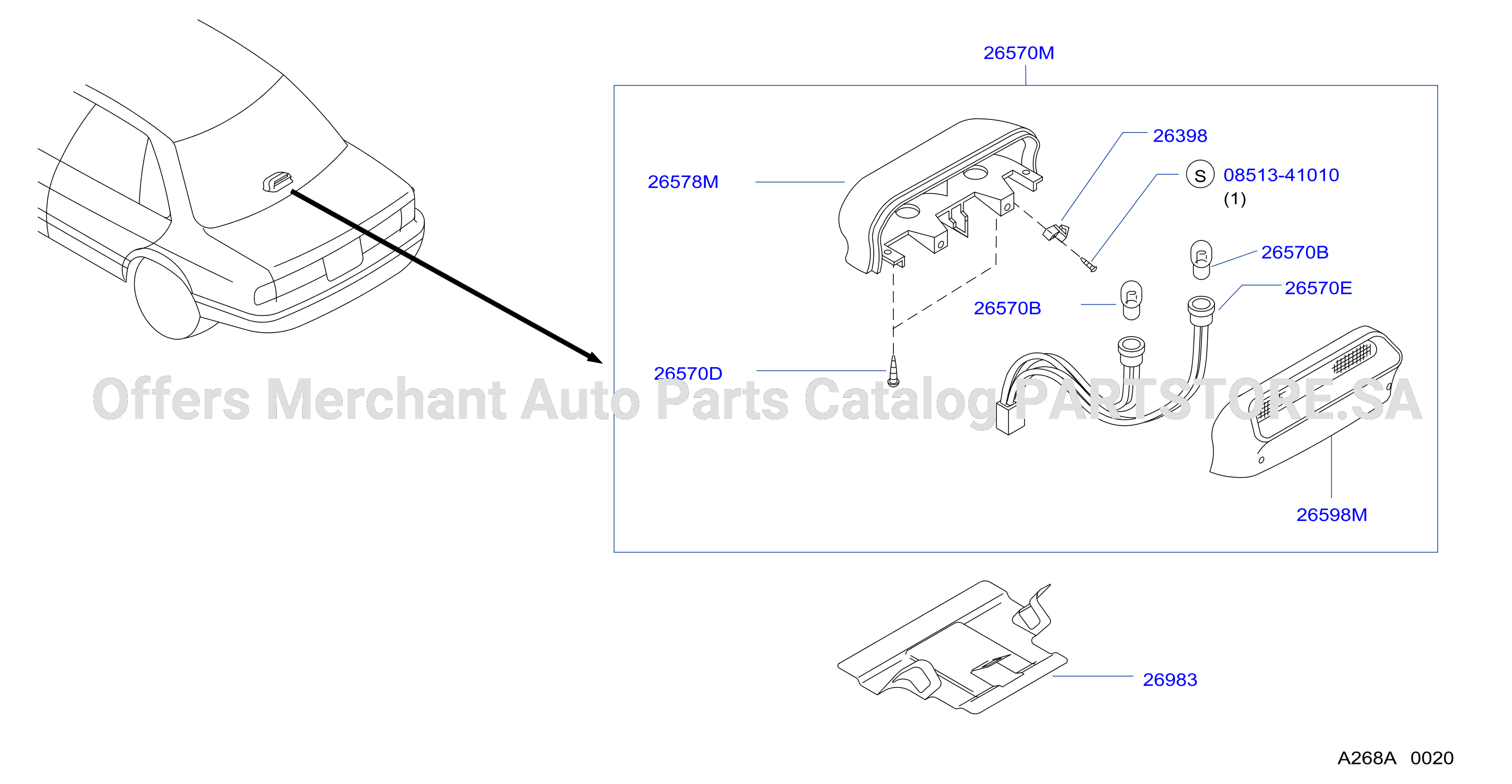 High Mounting Stop Lamp