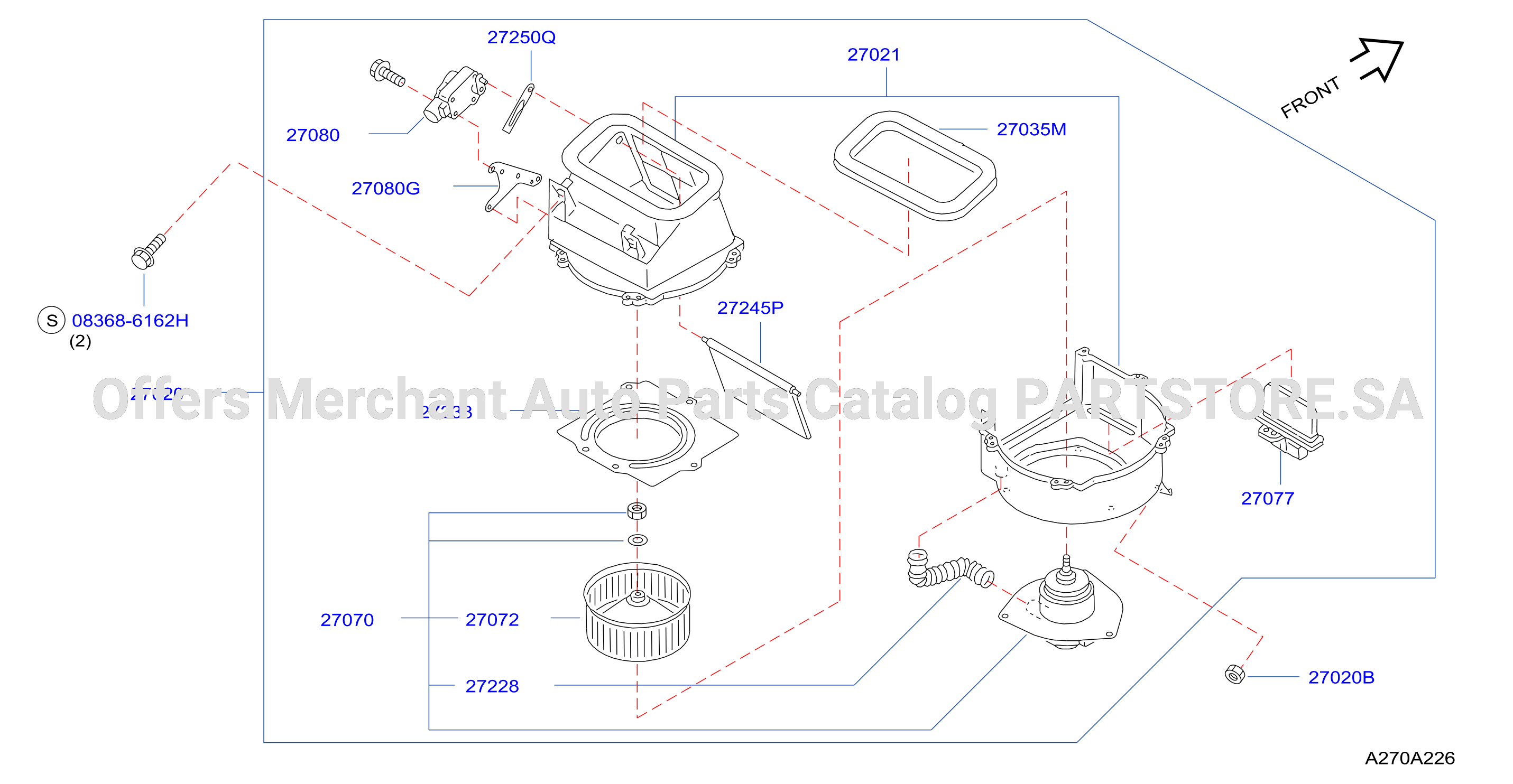 Heater Blower Unit Blower Unit