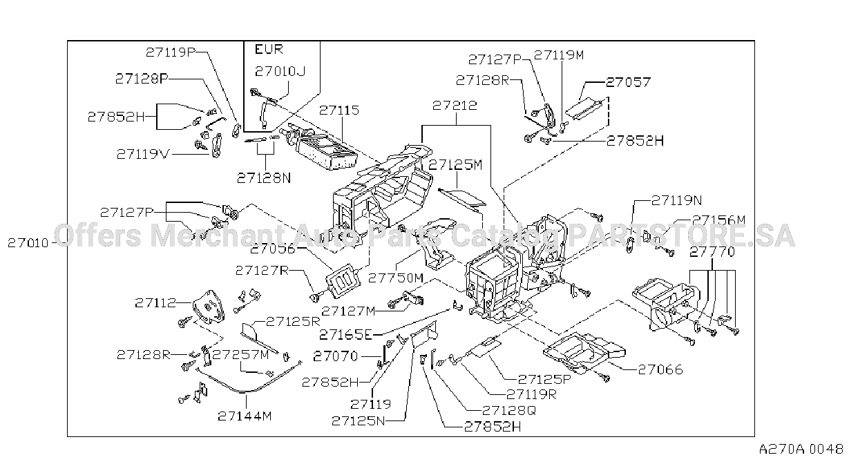 Heater Blower Unit Heater Unit