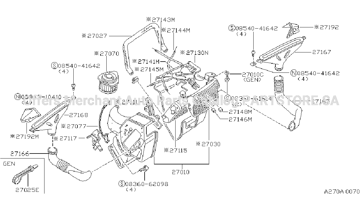 Heater Blower Unit Unit Parts