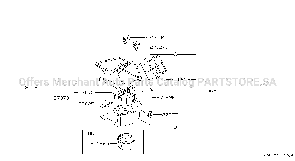 Heater Blower Unit Blower Unit