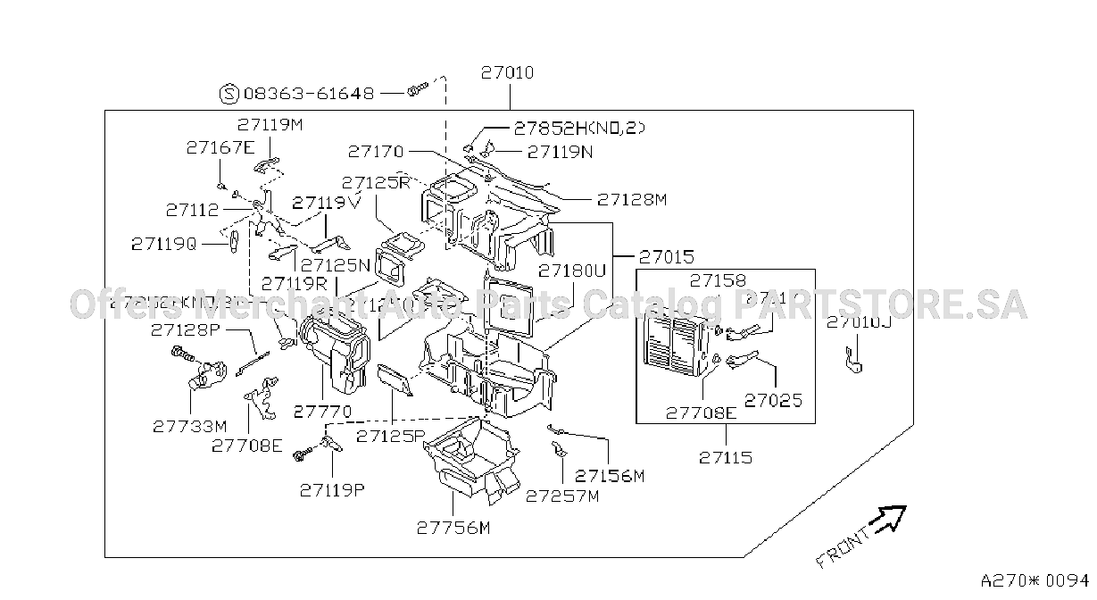 Heater Blower Unit Heater Unit