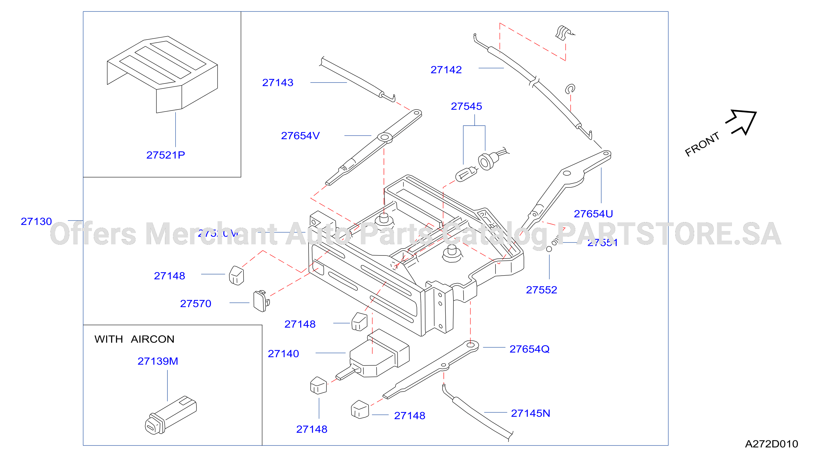 Control Unit Front Heater Aircon Cont Unit