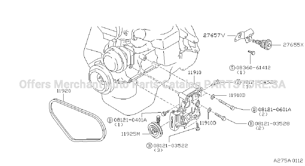 Compressor Mounting Fitting