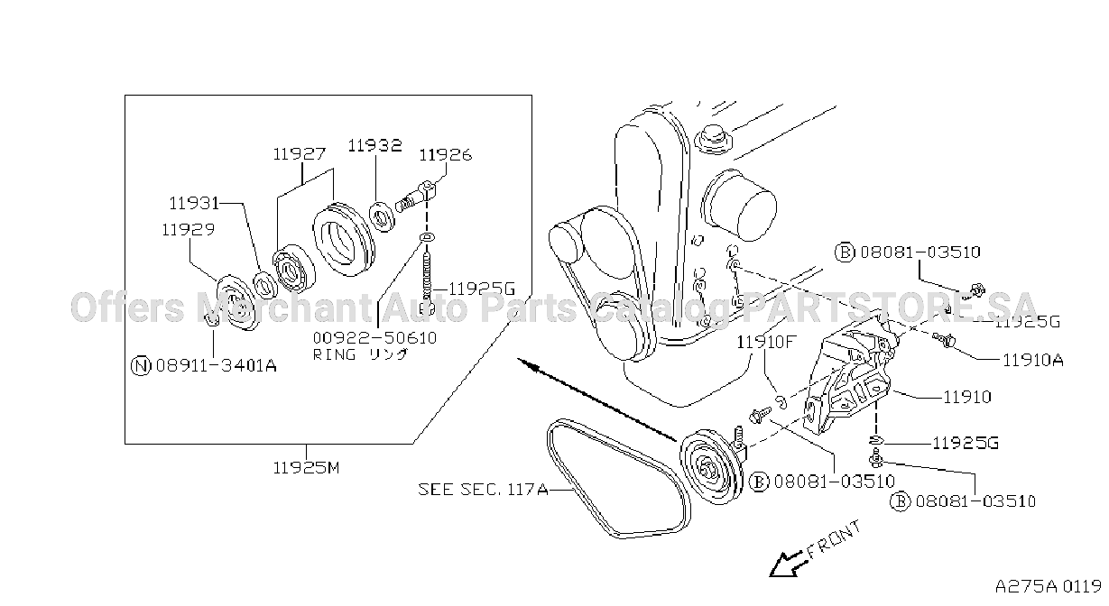 Compressor Mounting Fitting