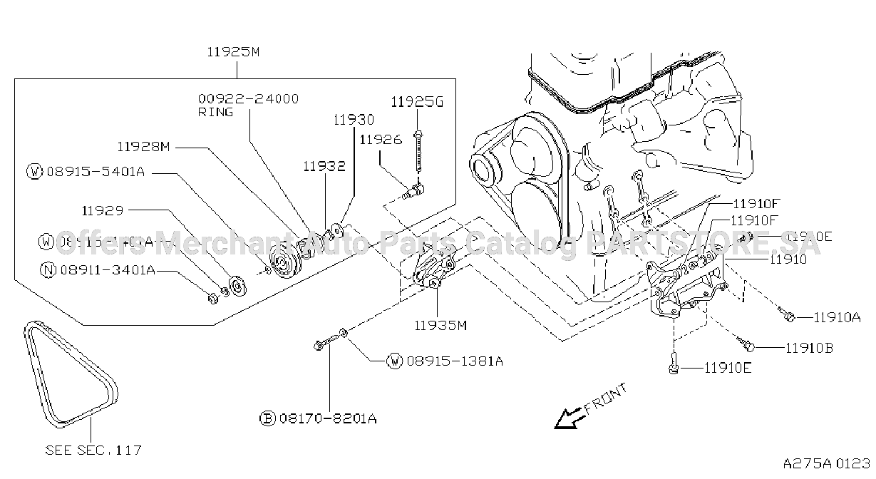 Compressor Mounting Fitting