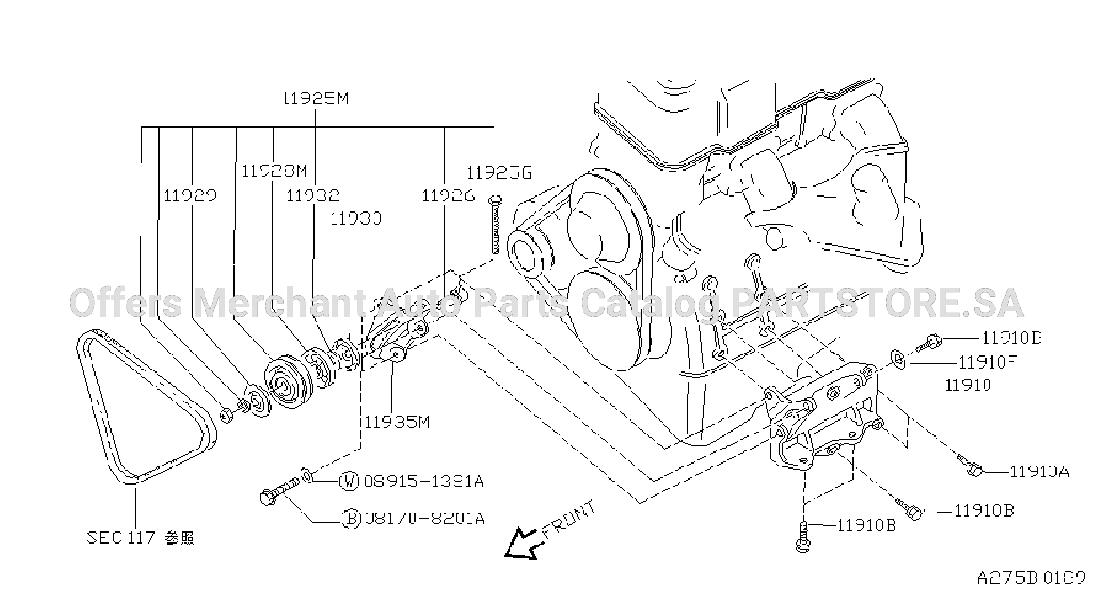 Compressor Mounting Fitting