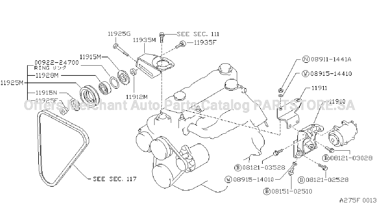 Compressor Mounting Fitting