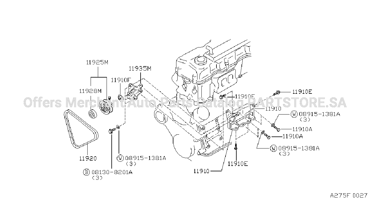 Compressor Mounting Fitting