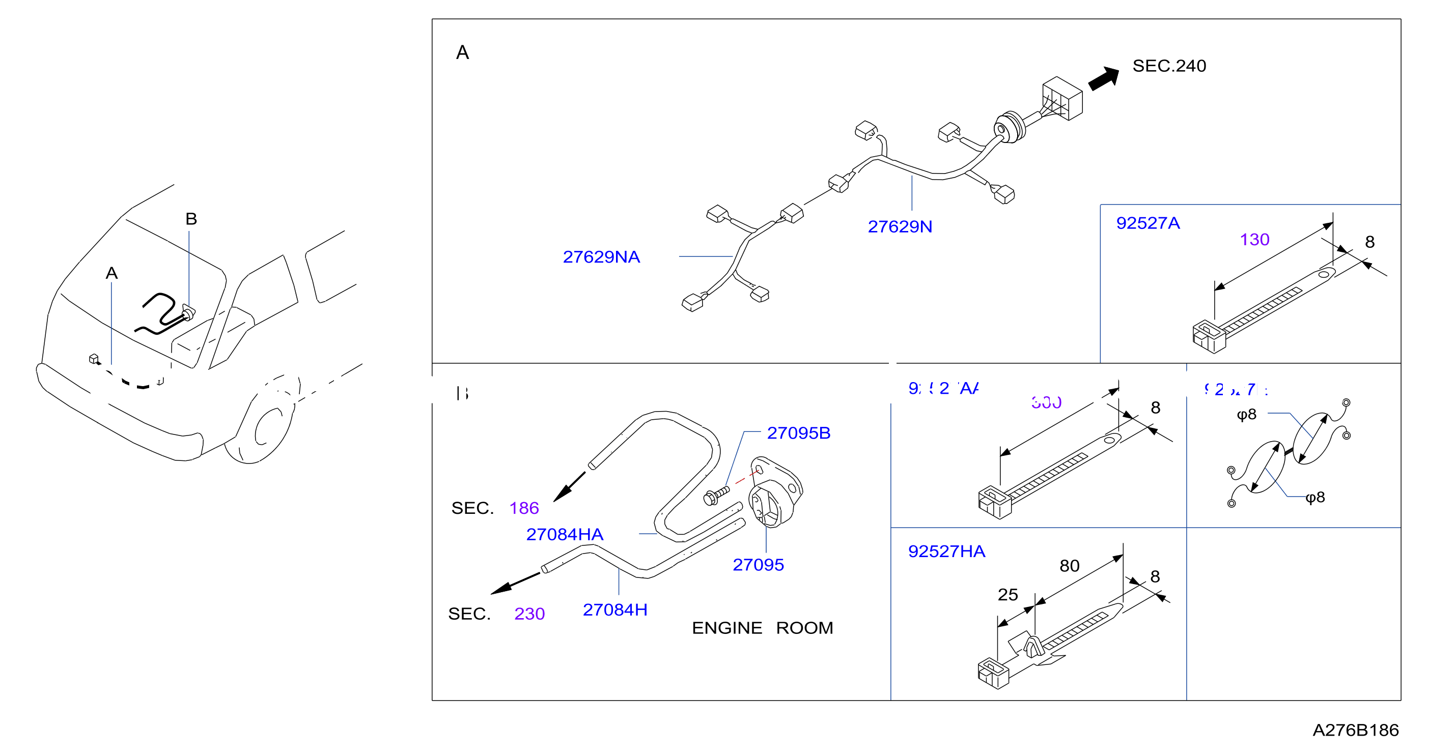 Condenser Liquid Tank Piping Harness