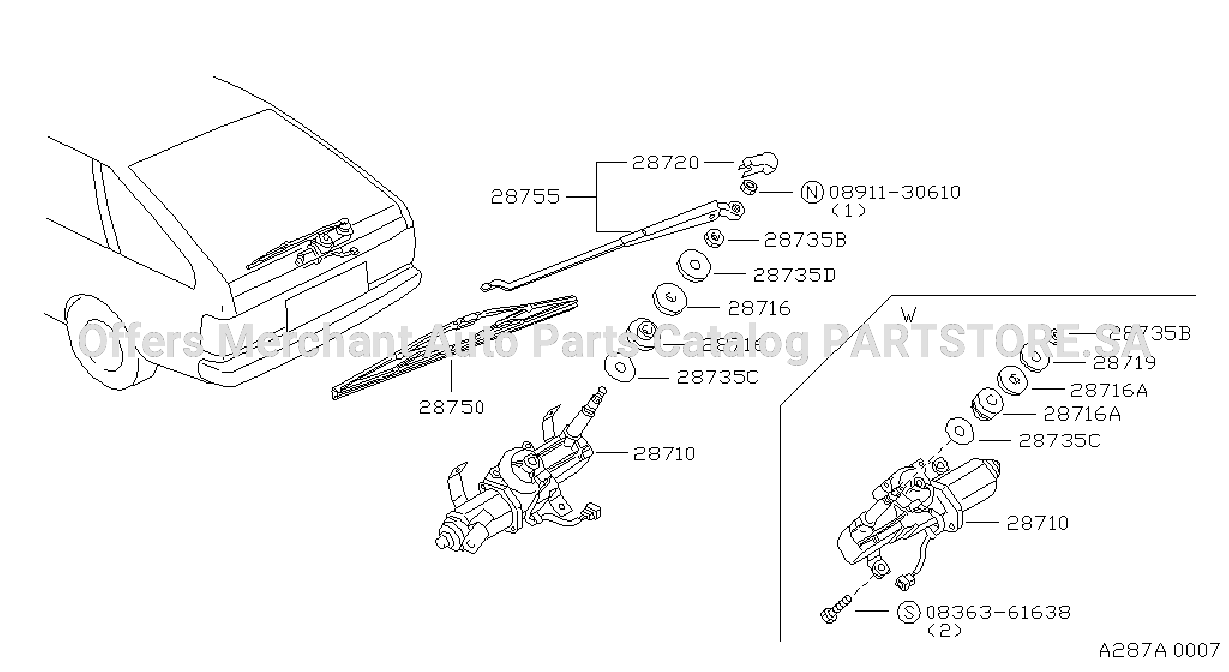 Rear Window Wiper