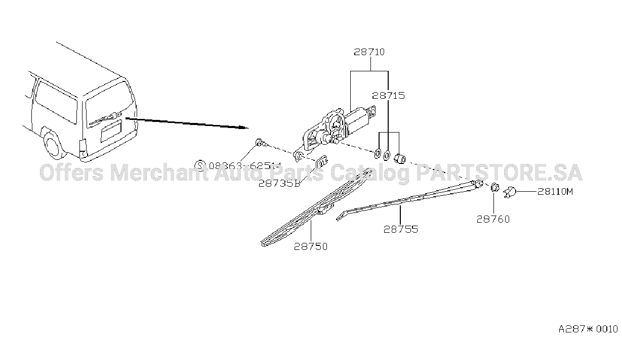 Rear Window Wiper