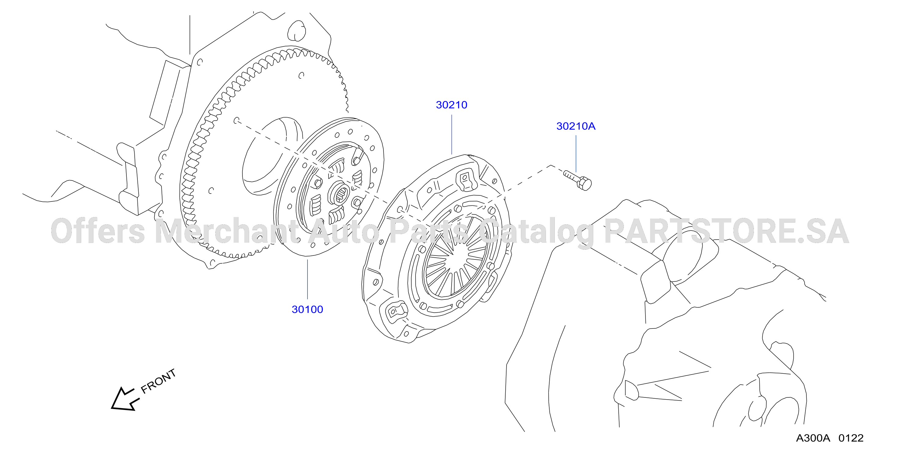 Clutch Cover Disc Release Parts