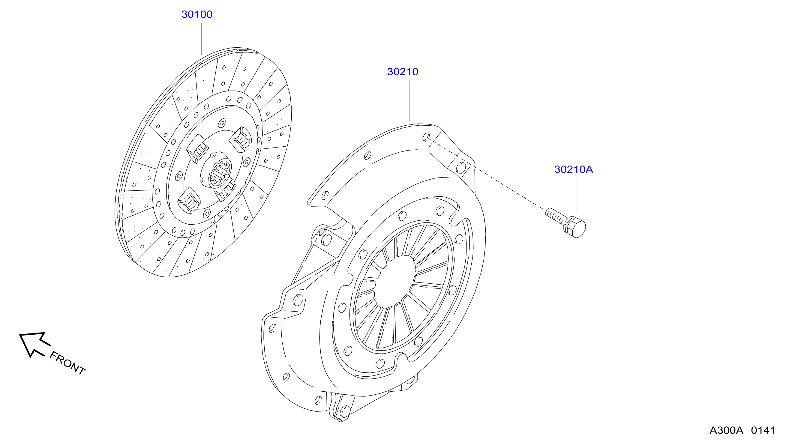 Clutch Cover Disc Release Parts