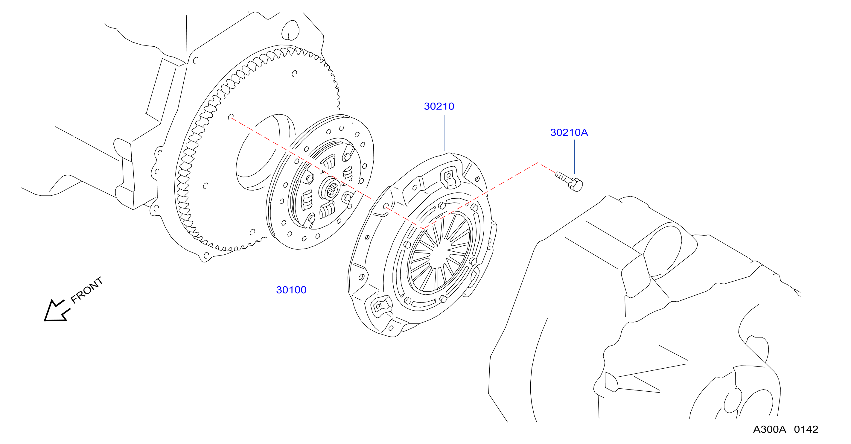 Clutch Cover Disc Release Parts