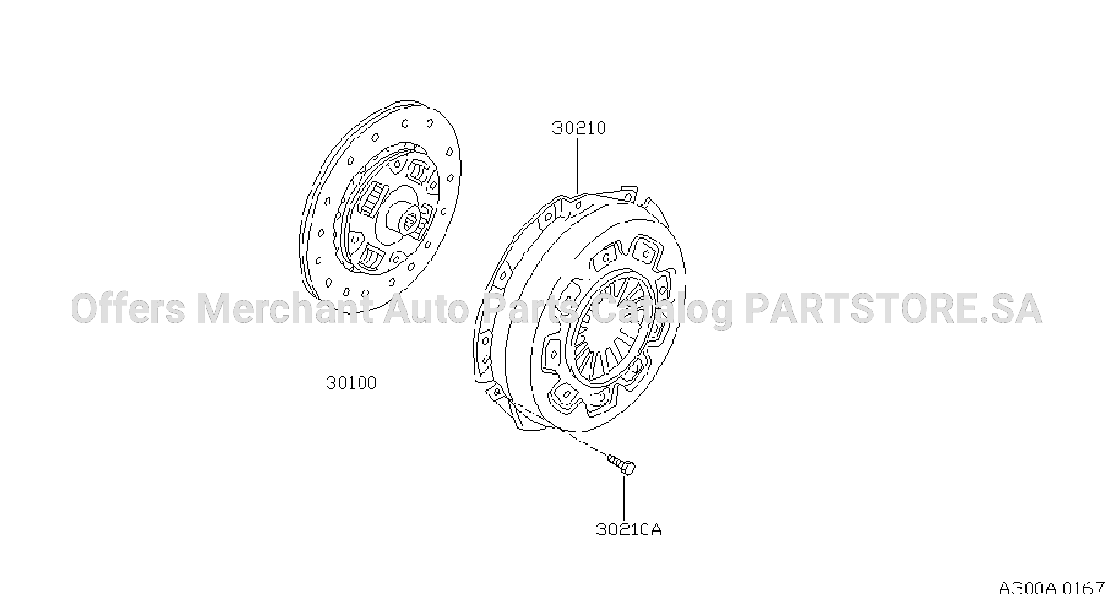 Clutch Cover Disc Release Parts