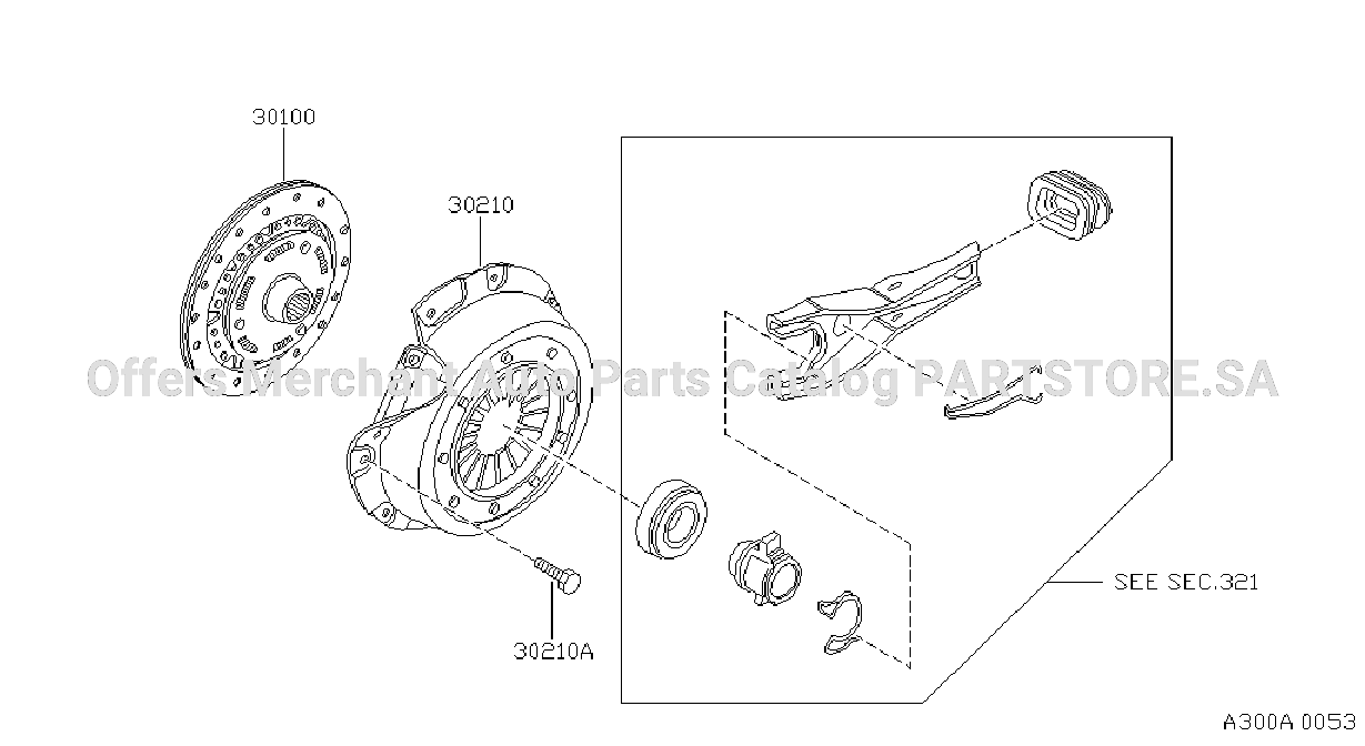 Clutch Cover Disc Release Parts
