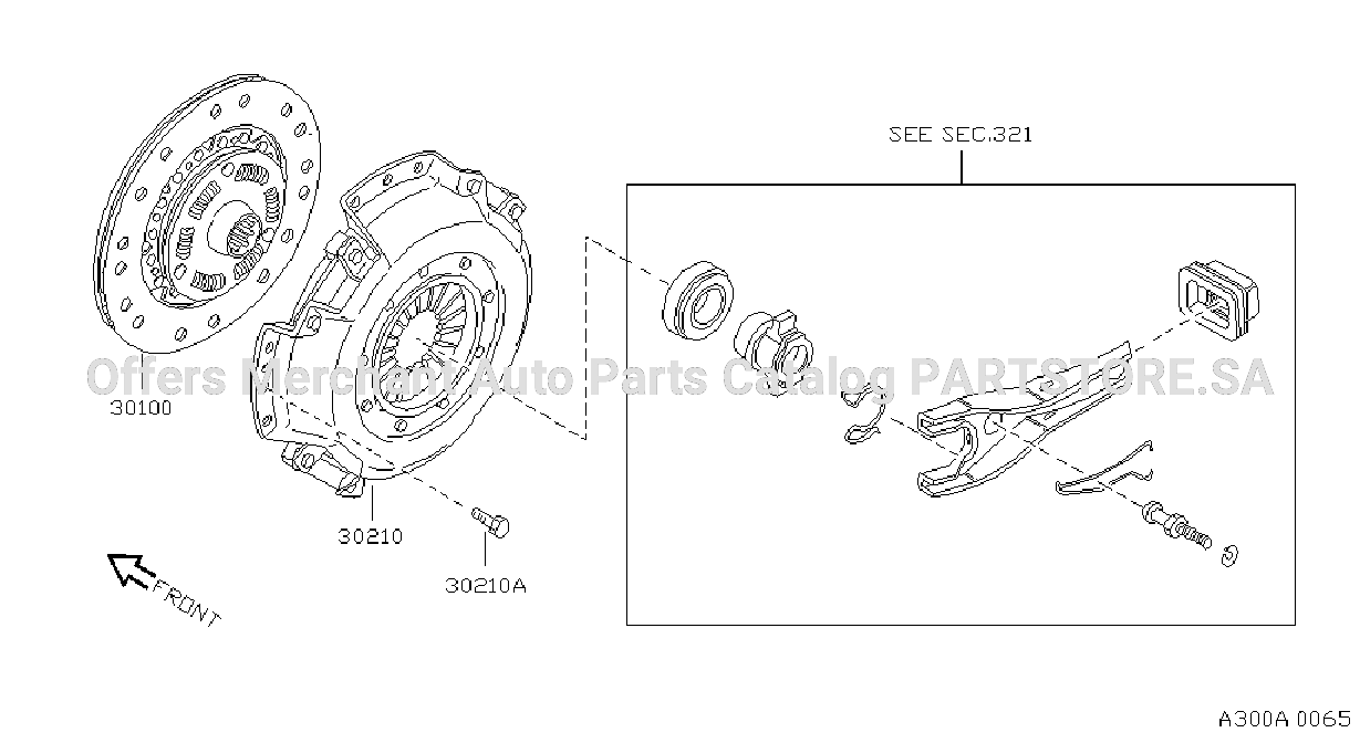 Clutch Cover Disc Release Parts