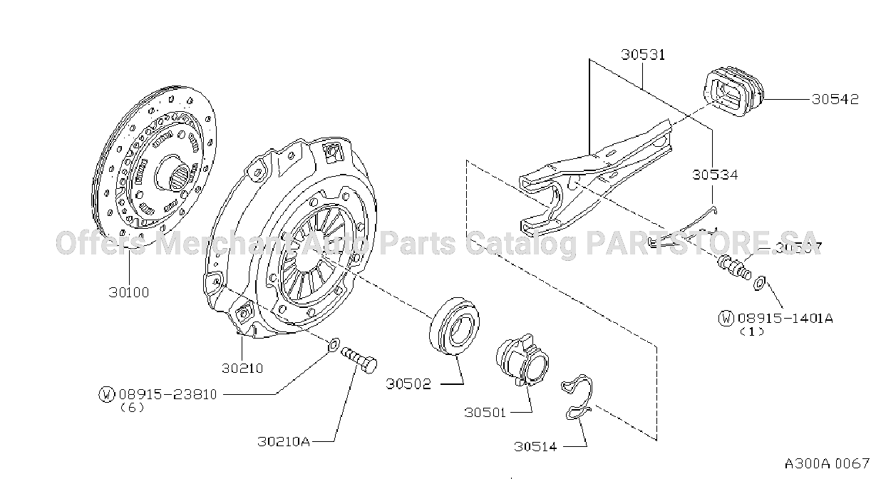 Clutch Cover Disc Release Parts