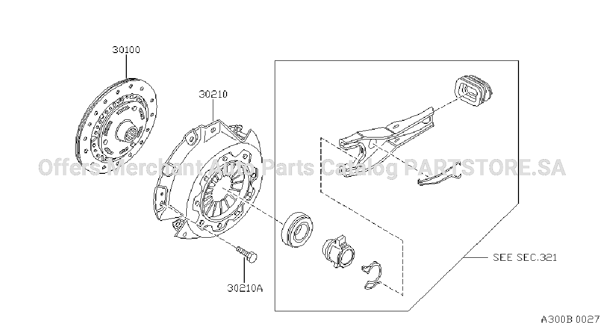 Clutch Cover Disc Release Parts
