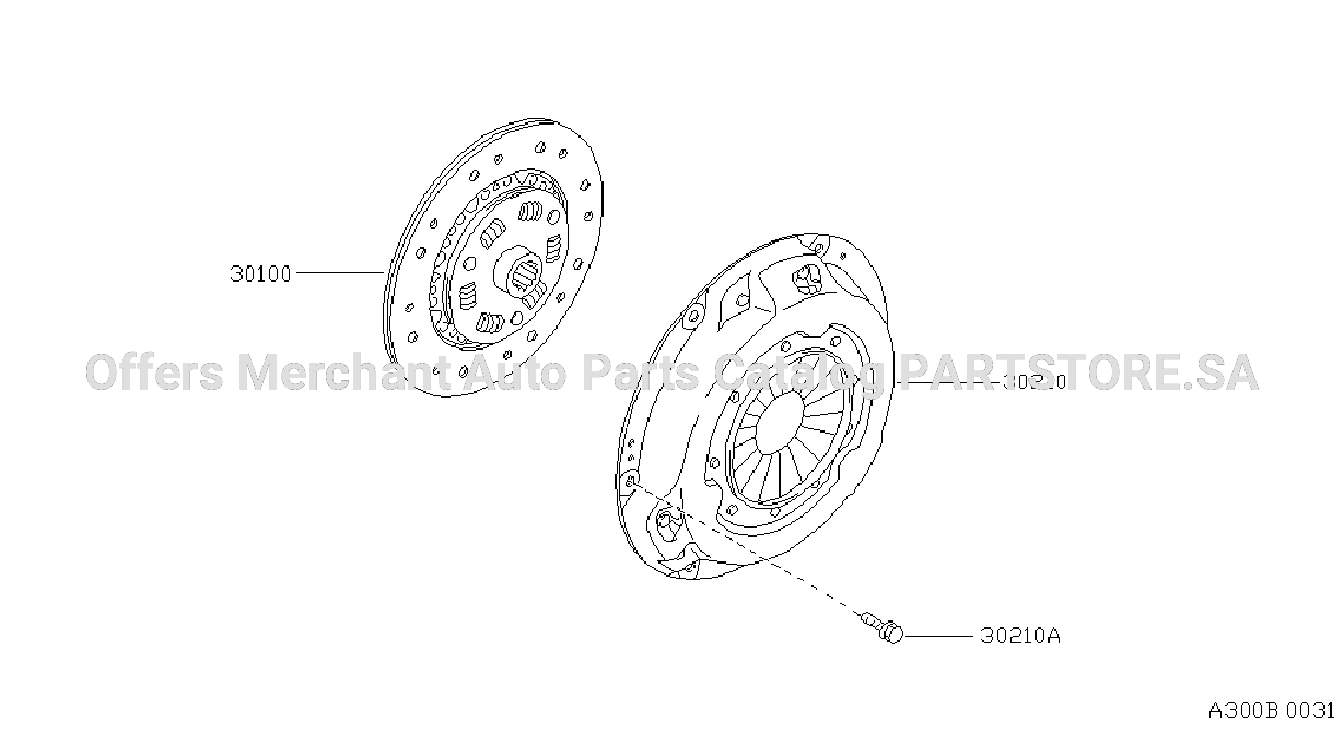 Clutch Cover Disc Release Parts