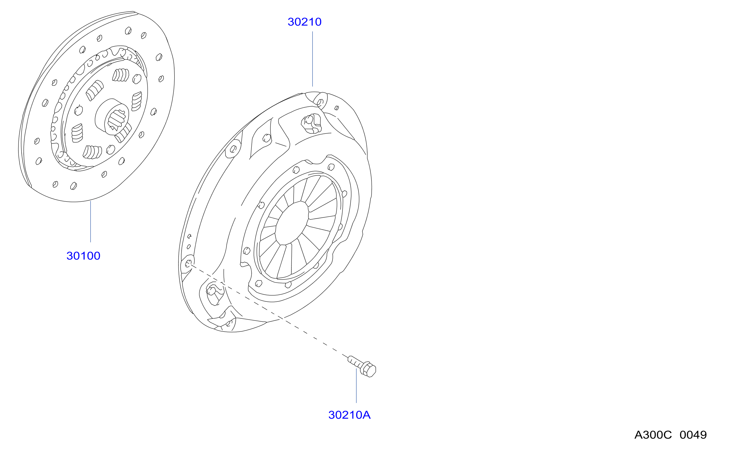 Clutch Cover Disc Release Parts