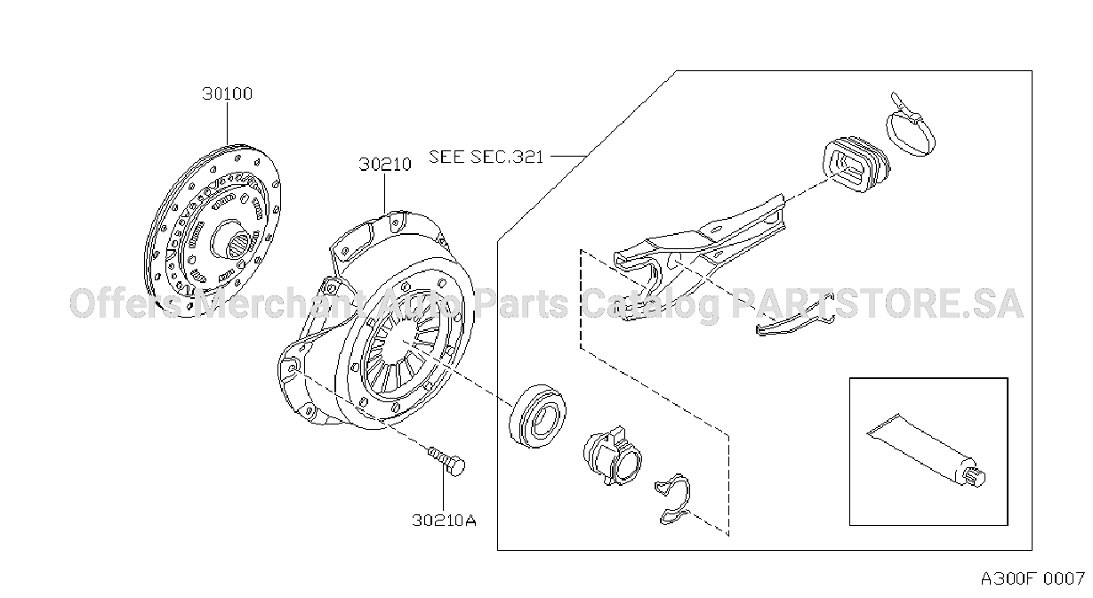 Clutch Cover Disc Release Parts